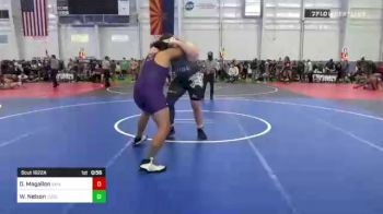 285 lbs Consi Of 8 #1 - Oscar Magallon, Ukiah WC vs Wyatt Nelson, Tucson Pride