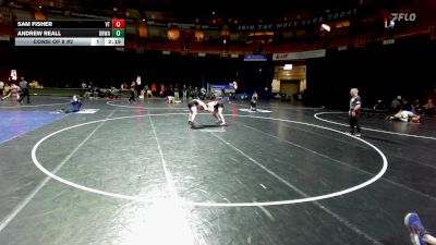 184 lbs Consi Of 8 #2 - Sam Fisher, Virginia Tech vs Andrew Reall, Brown