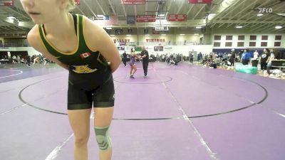 145 lbs Cons. Round 6 - Jennifer Soto, Tarleton State vs Aleah Nickel, University Of Alberta
