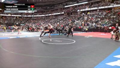 157-3A Semifinal - Sean Johnson, Alameda International vs Parker Buhr, Centauri High School