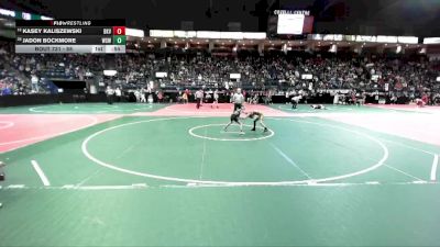 55 lbs Cons. Round 1 - Jadon Bockmore, WSW1 vs Kasey Kaliszewski, BKV1