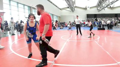 96-M lbs Quarterfinal - Ty Silverstrim, Team Tugman vs Luca Cotellese, AMERICAN MMA AND WRESTLING