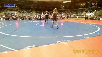 52 lbs Consi Of 4 - Lily-Mae Ybarbo, VICI Wrestling vs Braylee Franzen, Outlaw Wrestling Club