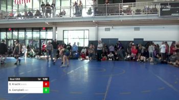 120 lbs Semifinal - Dane Kracht, Social Circle USA Takedown vs Aaron Campbell, Grizzly Wrestling Club