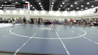 157 lbs Cons. Round 4 - William Phillips, TN vs Brandon Harris, TN
