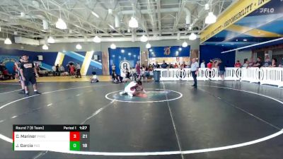 150 lbs Round 7 (8 Team) - Jose Garcia, Panhandle Gator Dogs vs Cameron Mariner, Palm Harbor WC