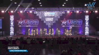 Macs Allstar Cheer - MACS LEGACY [2025 L5 Senior Open Coed Day 2] 2025 USA All Star Cheer Super Nationals