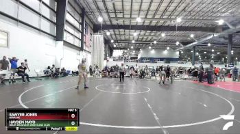 126 lbs Quarterfinal - Hayden Mayo, Bruin Brawlers Wrestling Club vs Sawyer Jones, NOVA WC