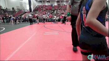 43 lbs Rr Rnd 2 - Kennedi Vanbibber, Ponca City Wildcat Wrestling vs Robyn Dunn, Ponca City Wildcat Wrestling