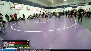 138 lbs Champ. Round 1 - Elijah Leader, Hanford vs Brody Michael, Ellensburg