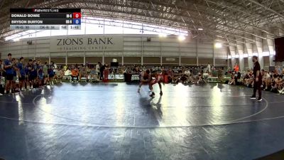 138 lbs Donald Bowie, Indiana Gold vs Bryson Burton, Oklahoma Outlaws Blue