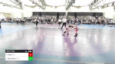 82-B lbs Semifinal - Thomas Hose, Pennsbury vs Jason Reynolds, Smyrna