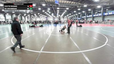 106 lbs Consi Of 64 #2 - Coltyn Wagner, PA vs Eli Archibeque, NM
