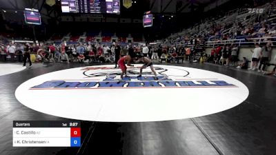 126 lbs Quarters - Christian Castillo, AZ vs Koufax Christensen, IA