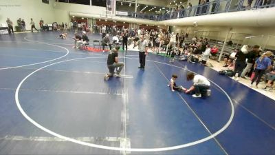 37-39 lbs Round 2 - Kora Grant, Athlos Wrestling vs Elliot De Laney, Peak Wrestling