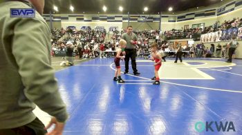 45 lbs Round Of 16 - Cru Camarillo, Standfast OKC vs Grayson Sacco, Lone Grove Takedown Club