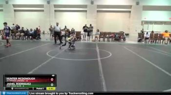 48 lbs Round 3 (4 Team) - Hunter Mcdonough, U2 Upstate Uprising vs Jadiel Rodriguez, East Coast Elite