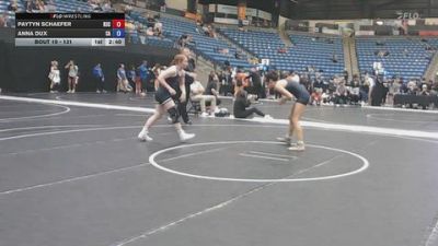 131 lbs Champ. Round 1 - Paytyn Schaefer, Rose State College vs Anna Dux, Carl Albert