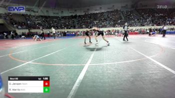 150 lbs Round Of 64 - Dane Jensen, Pawhuska vs Richard Harris, Midwest City Bombers