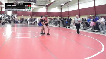 157 lbs Consi Of 8 #1 - Landon Perry, MetroWest United vs Tyler Bordeleau, Doughboy Wrestling Club