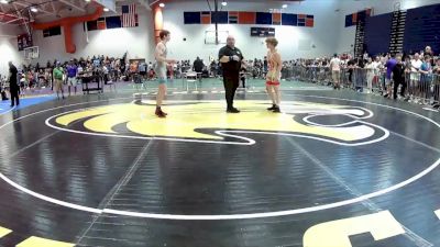 132 lbs Cons. Semi - Reid Stoddard, Alchemy vs Tristan Altman, Kellam Mat Rats