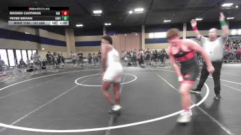 157 lbs Round Of 128 - Broden Cauthron, Red Dot WC vs Peter Brown, Canyon Springs HS