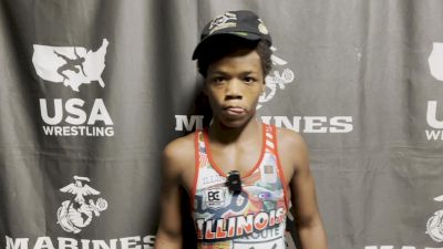 Giovonni Nix After Winning A Greco Fargo Title