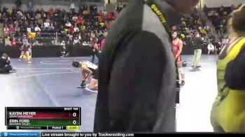 120 lbs Cons. Round 3 - Erin Ford, Nodaway Valley vs Kaydn Meyer, South Winneshiek