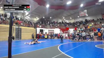 170 lbs Cons. Round 3 - Skyla Weeks, Intense WC vs Leany Gold-Hurrins, Indian Wrestling Club