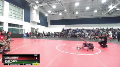 67 lbs Quarterfinal - Lucas Murphy, Reign Wrestling Club vs David Tuesta, Adrenaline