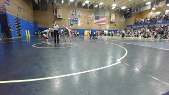 120lbs Champ. Round 3 - Catelyn Alys Rosa, Federal Way (Girls) vs Justus Johnson, Peninsula (Girls)