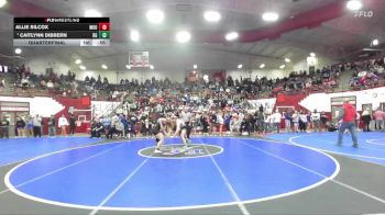 145 lbs Quarterfinal - Caitlynn Dibbern, Beech Grove vs Allie Silcox, Mooresville