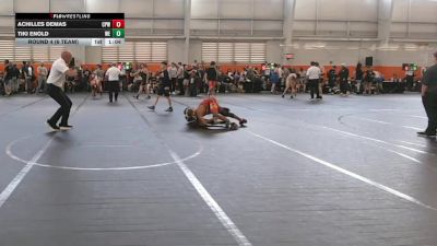 100 lbs Round 4 (6 Team) - Tiki Enold, Warner Elite vs Achilles Demas, CP Wrestling