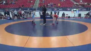 41 kg Quarters - Mac Crosson, Sebolt Wrestling Academy vs Daniel Goodwin, Black Fox Wrestling Academy