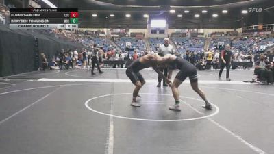 197 lbs Champ. Round 2 - Brayden Tomlinson, Murray State vs Elijah Sanchez, Labette Community College