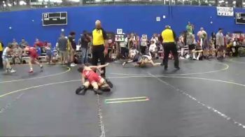 96 lbs Semis & 1st Wrestleback (8 Team) - Griffin Webber, Indiana Outlaws vs Brody Page, American Gladiators-Blue