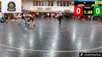 126 lbs Quarterfinal - William Fessler, Mendham vs David DeFilippis, Madison