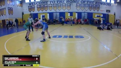 165 Gold Round 2 - Mac Andrews, Wellington Community Hs vs Dylan Beck, Fleming Island