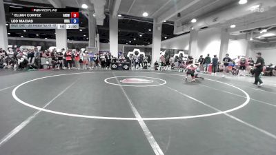U20 Freestyle FS - 61 lbs Champ. Round 2 - Elijah Cortez, Gilroy High School Wrestling vs Leo Macias, Wright Wrestling Academy
