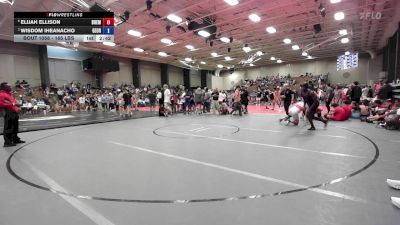 165 lbs Semifinal - Elijah Ellison, Bremen Takedown Club vs Wisdom Iheanacho, Georgia