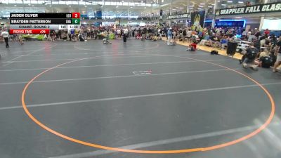 157 lbs Champ. Round 2 - Jaiden Oliver, Lake Gibson Braves vs Brayden Patterson, Unattached