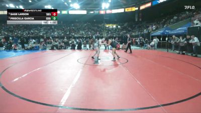 190 lbs Champ. Round 1 - Priscilla Garcia, Kuna vs Sage Larson, Twin Falls