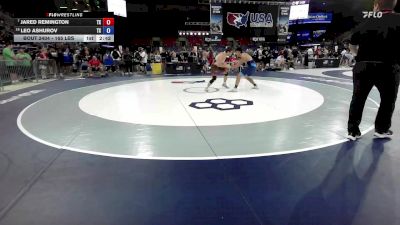 165 lbs Cons. Sub-quarters - Jared Remington, TX vs Leo Ashurov, TX