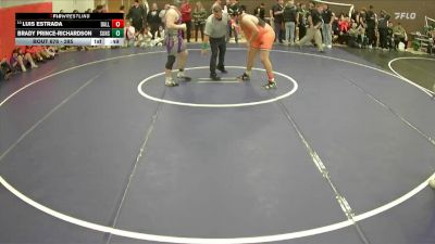 285 lbs Cons. Round 2 - Luis Estrada, Dallas vs Brady Prince-Richardson, Sunset