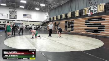 185 lbs Cons. Semi - Finn Fagerson, Treasure Valley Catholic Schools vs Jake Hubacker, Lone Star Middle School