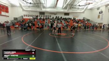 215B Round 4 - Brody Vandyke, Laurel vs Tucker Sides, Natrona County