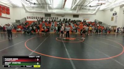 215B Round 4 - Brody Vandyke, Laurel vs Tucker Sides, Natrona County