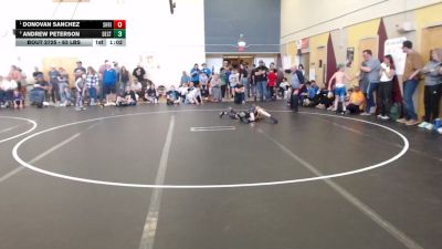 63 lbs Quarters - Donovan Sanchez, Shootbox Rigby vs Andrew Peterson, Declo Stingers