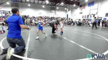 60 lbs Consi Of 8 #1 - Tuff Bandy, Marlow Outlaws vs Grady Combs, Piedmont