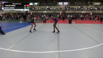 100 lbs Round 1 - Oaklee Burke, Immortal Athletics WC vs Smara Addow, Unattached